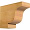 Ekena Millwork Newport Rough Sawn Rafter Tail, Western Red Cedar, 6"W x 12"H x 16"L RFT06X12X16NEW00RWR - alternate 1